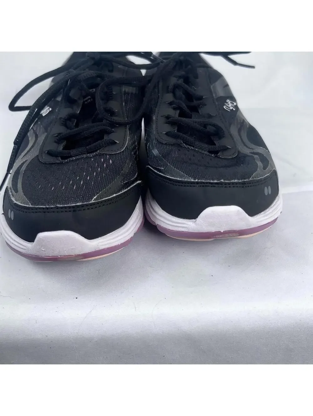 Ryka Devotion Plus 2 Women’s Black Walking/Running Athletic Sneakers. Sz 8 W EUC